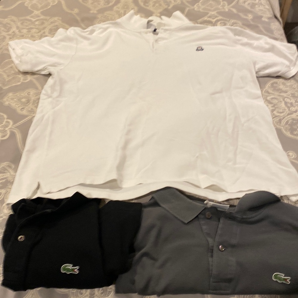 Collection of polo shirts XL